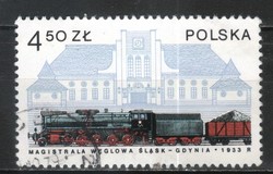 Vasút 0069 Lengyelország  Mi 2548      0,30 Euró