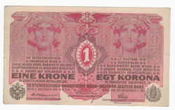 1 Korona bankjegy 1916-ból