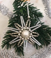 Ice star tapestry Christmas tree decoration