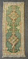 1K995 antique oriental nomad carpet xix. Mid-century 77 x 190 cm