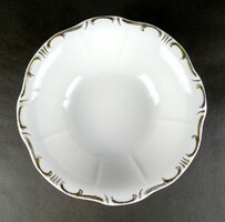 1M311 old large baroque Zsolnay porcelain serving bowl