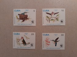 Cuba fauna, wwf, birds 1992