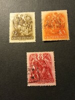 Stamp line 1938 St. István III. Row Hungarian Royal Mail