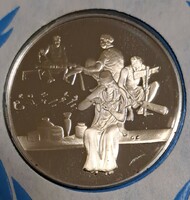 0.925 Silver (ag) commemorative medal Maldives, proof, pp