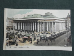 Postcard, French, Paris. - La bourse, Paris stock exchange, museum