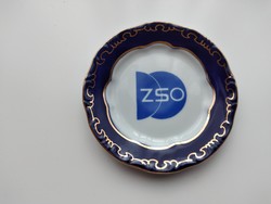 Zsolnay ashtray with Dozso inscription