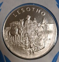 0,925 ezüst (Ag) emlékérem  Leshoto, proof, PP
