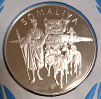 0,925 ezüst (Ag) emlékérem  Szomália proof, PP