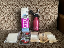 Lehel Mixi Minor 0,5L - Retro habszifon dobozában alkatrészeivel -1984-es