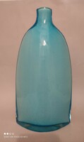 Egyedi IWATA stílusú dizájn üveg váza kétrétegű üveggel finom szín