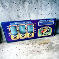 Retro, loft design slot machine glass decoration