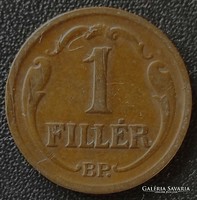 1 Fillér 1933 BP.