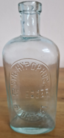 Dr. Egger old thick-walled apothecary bottle, 