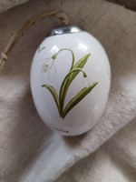 Ceramic, window decoration egg - with rural charm