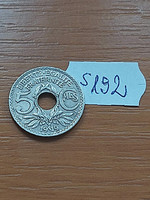 France 5 centimeter 1919 copper-nickel s192