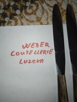 Weber Coutellerie kések étkező