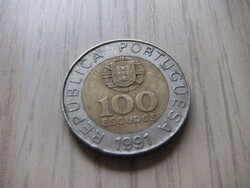 100 Escudos 1991 Portugal