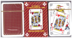 3P Francia kártya 52 + 3 lap Nemzetközi kártyakép Carta Mundi 2000 körül új, nem használt, bontatlan