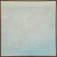 Jancsik Károly - Egyhegyűség (szanszkrit:ekagrata) .c. festménye 100x100cm Eredeti Garanciával!