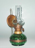 Old tiny 15cm kerosene lamp