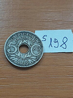France 5 centimeter 1920 copper-nickel s198