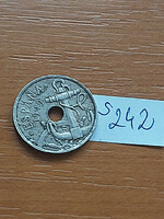Spain 50 centimeter 1949 copper-nickel francisco franco s242