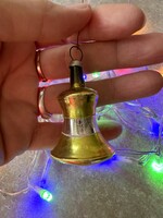Action!!! Small gold bell Christmas tree decoration