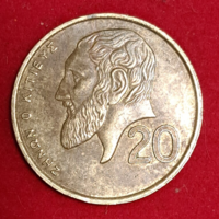 1993. 20 Cent Ciprus (505)