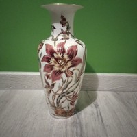 Zsolnay orchidea mintas váza 27 cm
