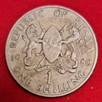 1980. Kenya 1 shilling  (872)