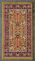 1K988 small machine connecting carpet with tree of life pattern 67 x 125 cm