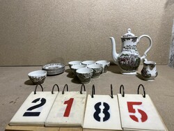 Johnson brothers England porcelain tea set for 6 people. 2185