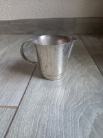 Régi art deco ezüstözött citrom/tejszín kiöntő (7,5x11x7,5 cm)