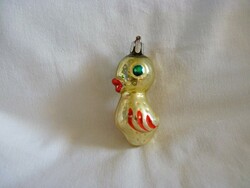 Old glass Christmas tree decoration - duck!