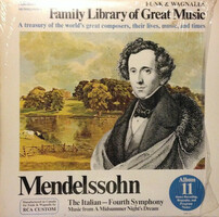 Mendelssohn - The Italian - Fourth Symphony / Music From A Midsummer Night's Dream (LP, Album)