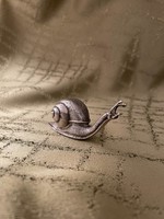 Silver miniature snail