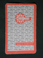 Card calendar, seed company, Budapest, 1971, (5)