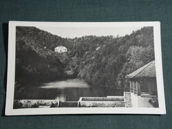 Postcard, aggtelek jósvafő, sea view hostel, trógefö valley view detail