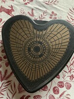 A tefal heart-shaped cake pan
