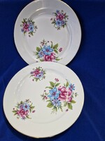 Alföldi színes virágos  tányérok