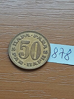 Yugoslavia 50 para 1965 copper-zinc 878