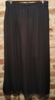 Women's black muslin skirt size 48