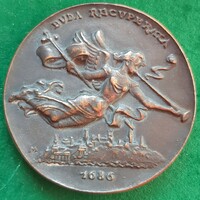 Madarassy walter: buda recuperata 1686-1986, mee-mnt medal