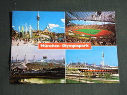 Postcard, Germany, Munich Olympic Stadium, Olympic Park