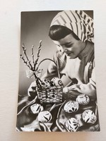 Retro képeslap húsvéti 1967 fotó levelezőlap