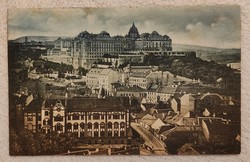 Tabán, Krisztinaváros, Budai Vár, Fehérsas téri iskola, képeslap az 1910-es évekből