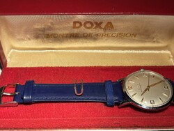 Doxa from 1962 in very nice and rare condition! It works exactly! Only kp! No exchange! The box decoration!