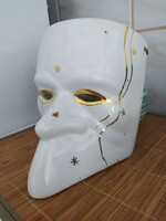 Italian porcelain Venetian Bauta mask