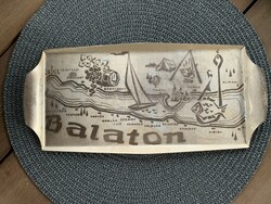 Retro Balaton aluminum tray