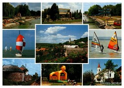Alsóörs, Alsóörs postcard, 1991 (1995)